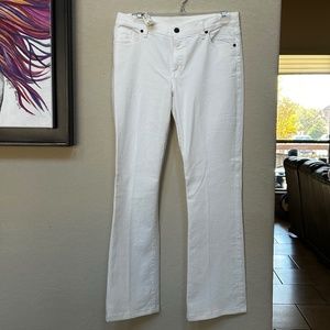 Citizens of Humanity White Jeans. Amber Stretch. Highrise Bootcut. Size 31. NWT